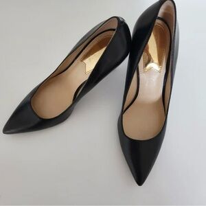 Marc Fisher Black Pointed Toe Pumps for Work